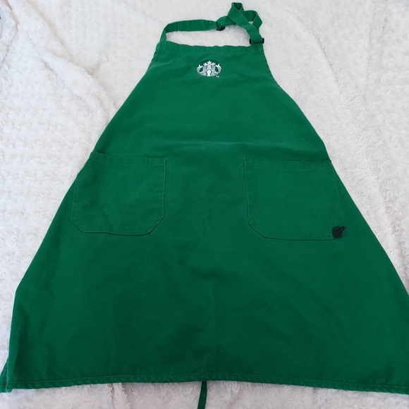 Starbucks Official Barista Green Staff Apron - Picture 1 of 6